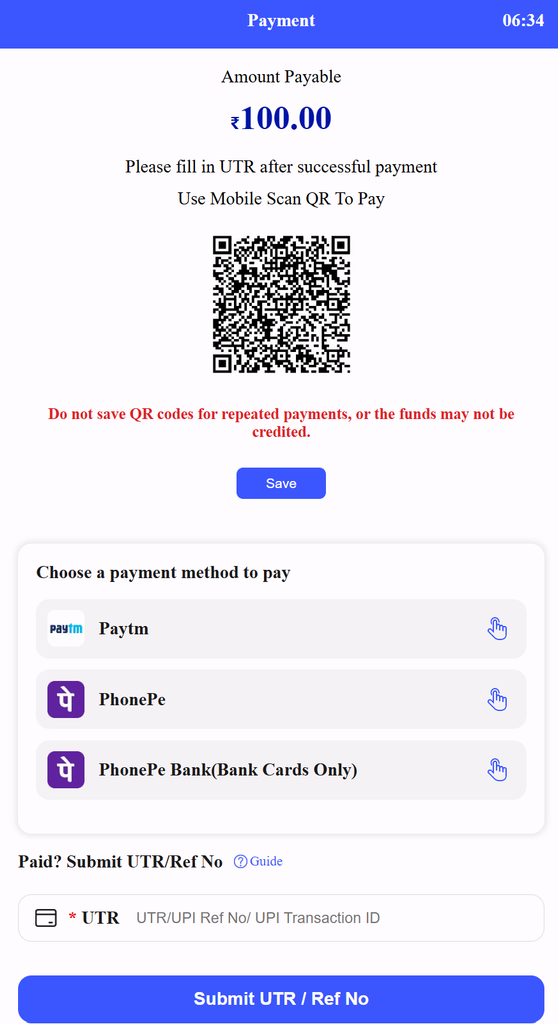 Maan Win Add Bank Account Details and Verification Screen